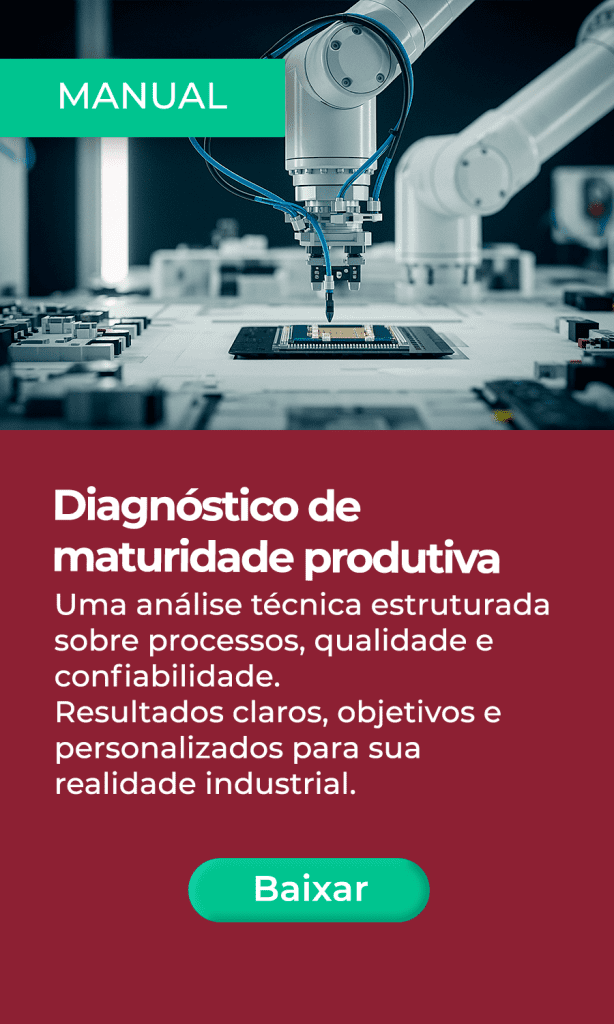 Diagnóstico de maturidade produtiva com análise técnica de processos, qualidade e confiabilidade para melhoria industrial